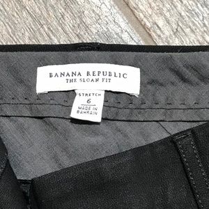 Black Slacks from Banana Republic